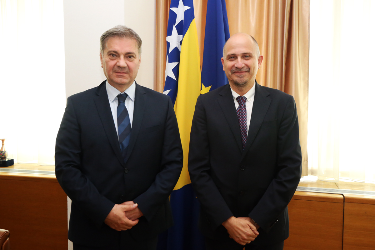 Speaker of the House of Representatives of the PABiH, Dr Denis Zvizdić, met with Hungarian Ambassador to BiH